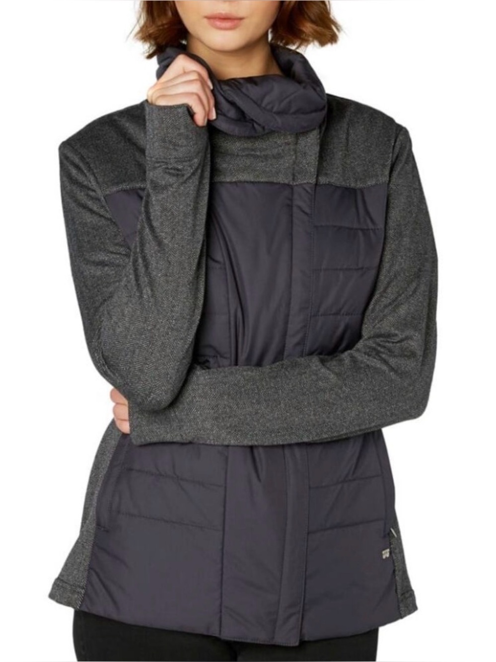 Helly Hansen Women’s Astra Cowl Neck Zip Jacket, Forest Green - Large